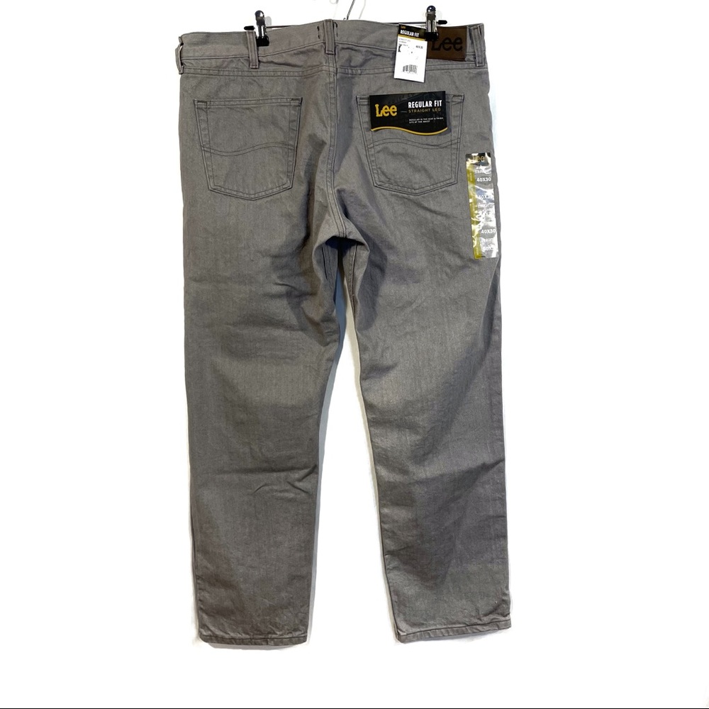 NWT Lee jeans straight leg, reg fit 40X30 - Picture 2 of 5